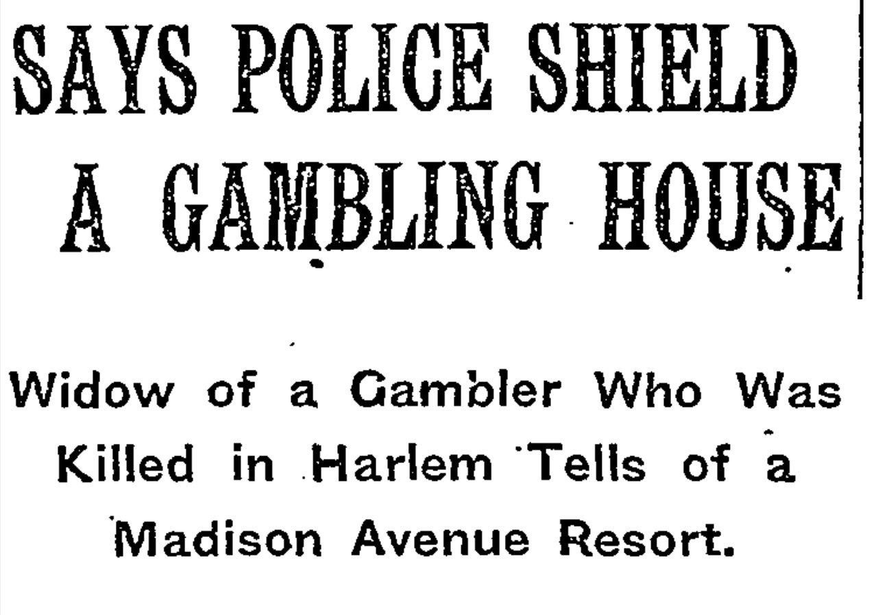 1939 Madison Ave. Used As Gambling House