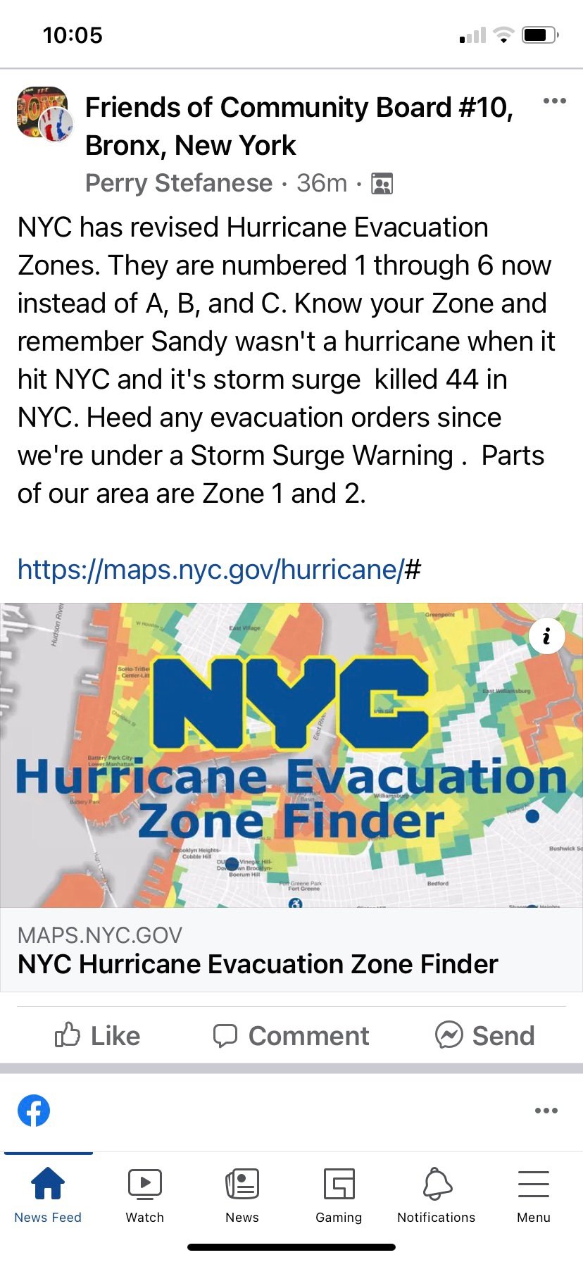 Hurricane and Storm Surge