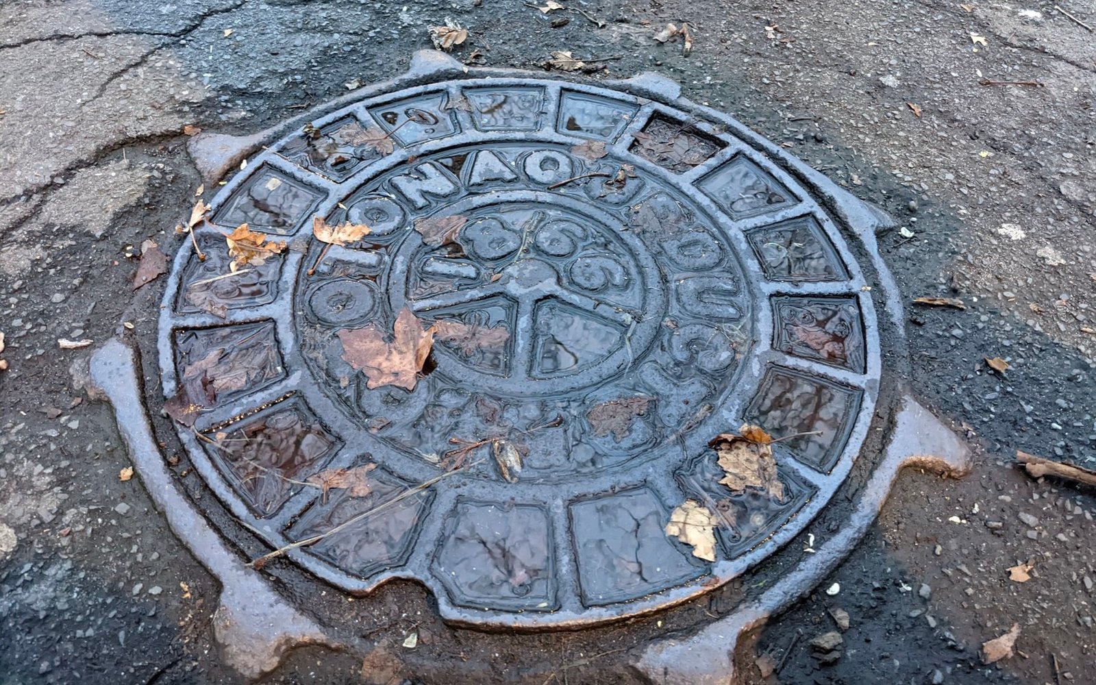 The Oldest Manhole Cover in New York